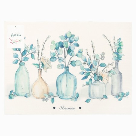 Napkin on the table "Flowers" PVC 40*29cm-4