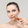 Face massage, 3.4 × 15 cm, two nozzles, copper color