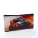 Lightning cosmetic bag, brown color