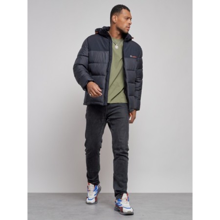 Male jacket, size 62, dark blue color-10
