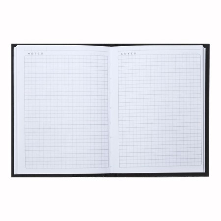 Notebook, A6, 80 sheets, in a cage, "Sphere", a solid cover, glossy lamination, an offset block 60g/m2-3