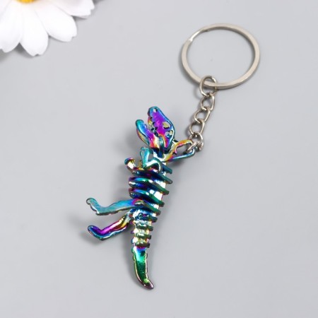 Browler Metal "Rainbow skeleton of a dinosaur" 1.7x4.5x6 cm-1