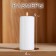 Set of candles - cylinders, 4x9 cm, set 3 pcs, 11 hours, white