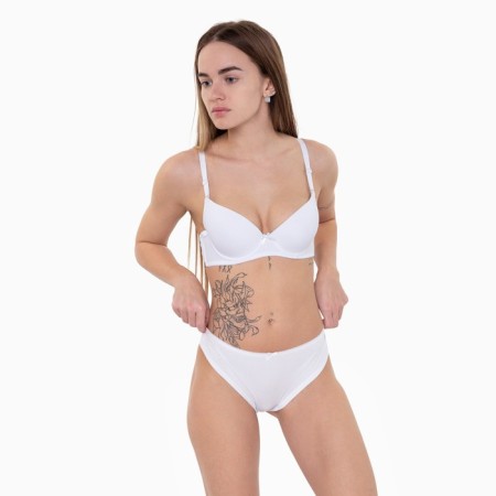 Cowards female brazilians, white color, size 46-5