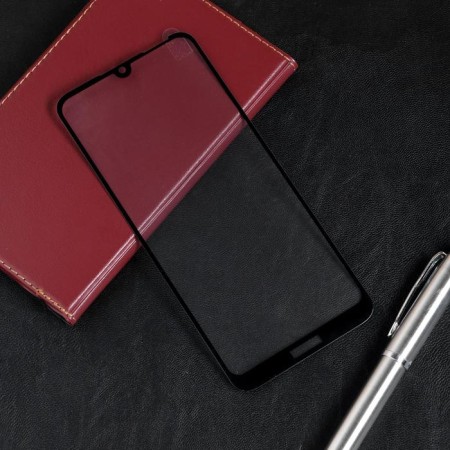 Protective glass Red Line for Huawei Honor 8a/8a Pro/Y6S 2019, Full Screen, Complete glue, black