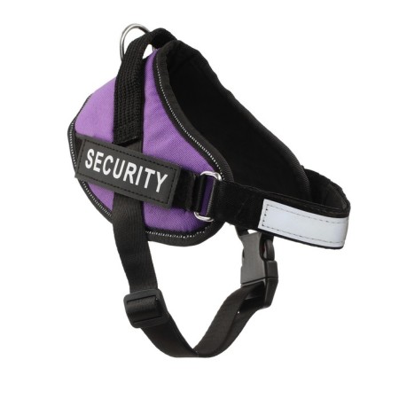 C9 harness is soft reflective, size S, OG 45-55 cm, weight 5-12.5 kg, purple.-2