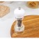 Mill for spices "Skin", ceramic mechanism, 16 × 6 cm, white color