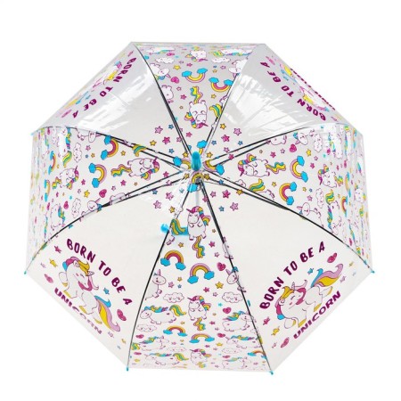 Children's umbrella "born to be a unicorn" Mix color-3