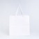 A bag with a square bottom 25 x 25 x 25 cm, white