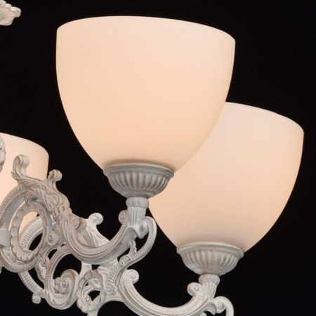 Ariadne chandelier, 5x60W E27, white-6