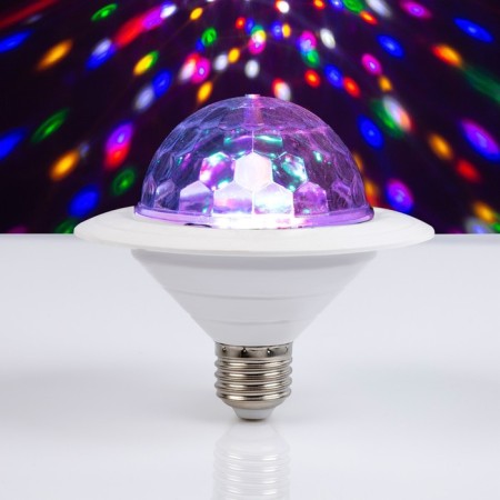 Light device "Discus-Shar" 12 cm, E27, glow RGB