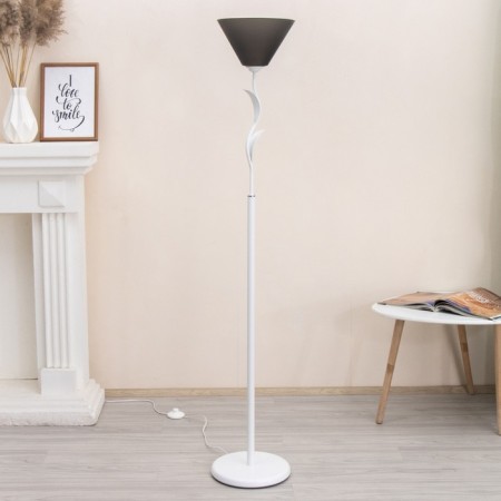 Taleser "Spring" 1x15W E27 Model: BR 01013 White/Black-7
