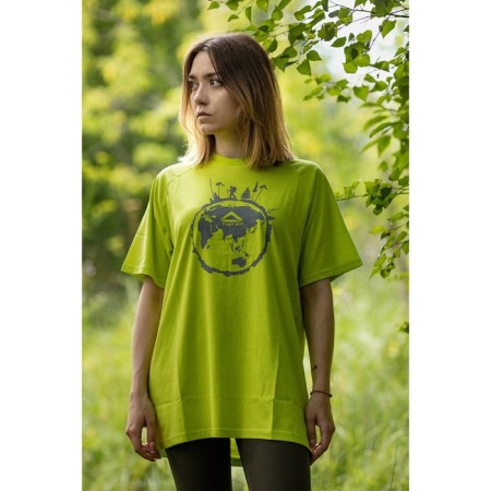 T-shirt Payer World Tour, cotton, lime, rr XS-7