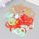 Sequins "circle in the ring" Fuchsia set 30 g d = 2 cm