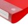 Folder on 2 rings A4, Calligrata, 40 mm, 700 μm, pocket at the end, red