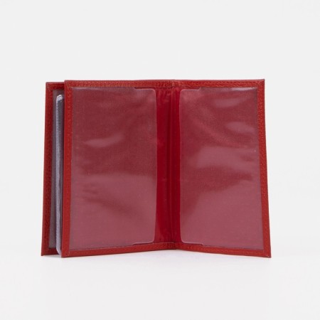Cover for autoDocations and passports, red color-2