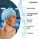 Hat of swimming adult onlytop, fabric, girth 54-60 cm, blue color