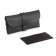 Sunny glasses, UV 400, leather curtains, pipe 14.1 cm, width 12.1 cm, lens 5.2 x 5 cm