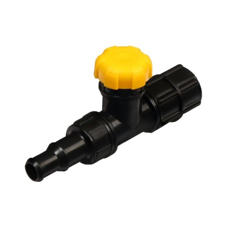 The control valve, internal thread 3/4 ", for the hose 3/4" (19 mm), plastic