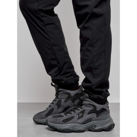 Warm pants, size 50, black color-10