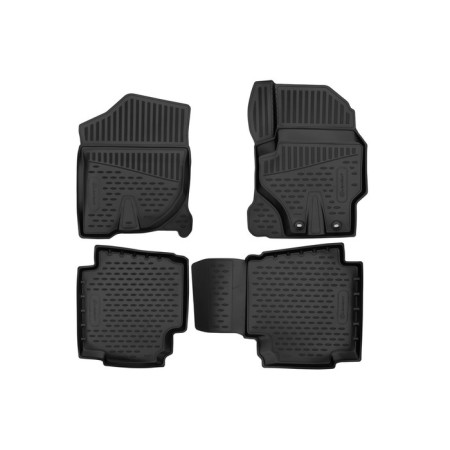 3D mats in the salon for Toyota Sainta (II) (4WD) 2015-compactwane, p.R., 4 pcs.
