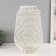 Metal candlestick, PVC "flashlight. Book" White 39x25x25 cm