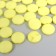 Buttons plastic on the midnight "Bulk yellow" 1.3x1.3 cm set 50 pcs 2x5x5.5 cm