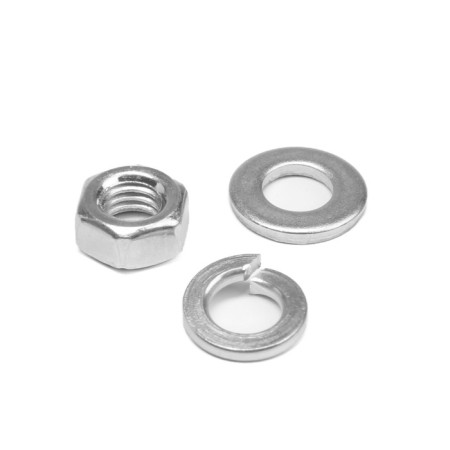 Bolt Stroybat, with a hexagonal head, galvanized, Din933, M6x30 mm, 6 pcs-4