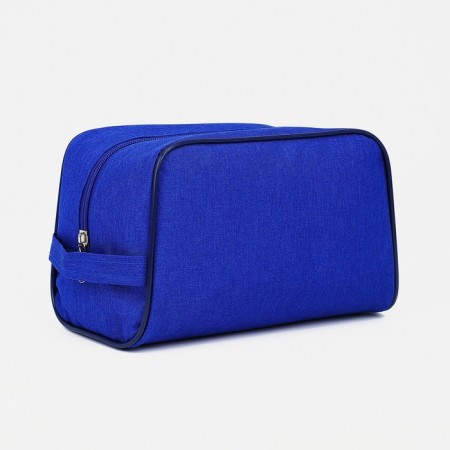 Lightning cosmetic bag, blue color