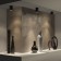 Lamp ceiling Elektrostandard, Cors Led 10 W, 100x81x81 mm, IP20, black color