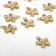 Suspension "Flower" miniature, set 10 pcs., Color gold