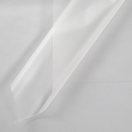 Transparent matte film in sheets, 68x68 cm 50 microns