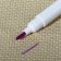 Fabric marker, self -permanent, 15 cm, purple color