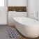 Bathroom mat Ethel "Pattern", 80x50 cm, velor