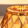 Murano table lamp 48 cm, D 30 cm, 1x60W E27