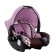 Auto -Luel Kids Planet Luna, Group 0+, Owls, Pink