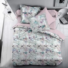 Bed linen 2 joint venture Hydrangea, size 215x235 cm, 175x210 cm, 50x70 cm - 2 pcs, 70x70 cm - 2 pcs