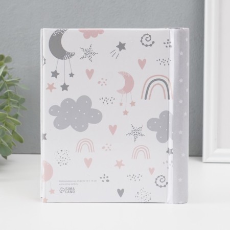 Photo album magnetic 10 sheets "Our little happiness" 2x16x19 cm-2