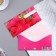 Envenue for money "Juicy mood!" Raspberry, 17x8 cm