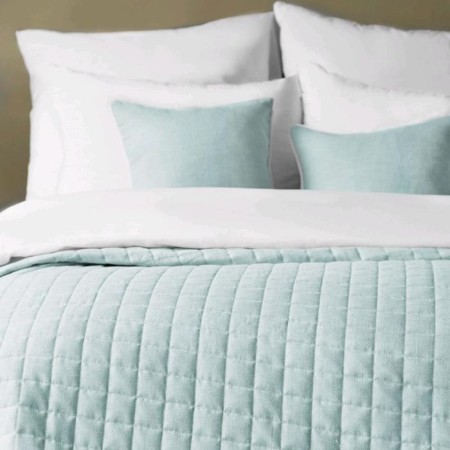 Konni set: cover of 160 x 220 cm, pillowcases 40 x 40 cm - 2 pcs, blue-2