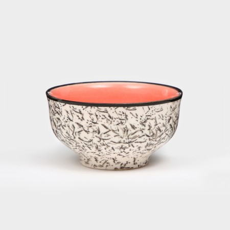 Pyla ceramic "Persia", 200 ml, pink, 1 variety, Iran-1