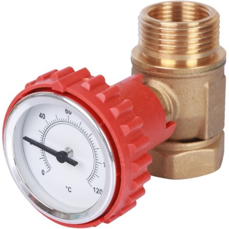 The pump group Stout SDG-0002-002001, thermostatic. mixing valve, 3/4 ", without a pump-3