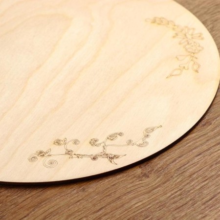 Cake stand round "Patterns", 26 cm-1