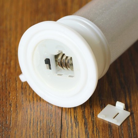 The candle LED "candlestick" shimmers with different colors, white color-3