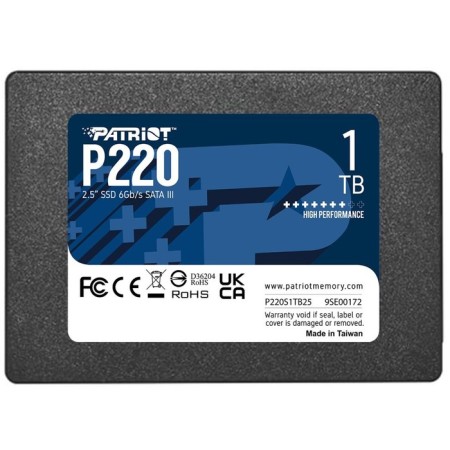 SSD Patriot Sata-III 1TB P220S1TB25 P220 2.5 "