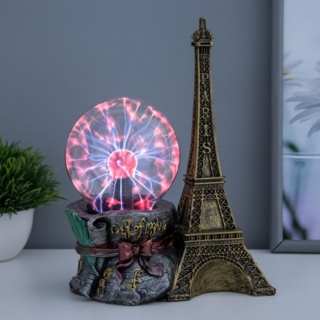 Plasmic ball "Paris" gold 15x10x24 cm Risalux