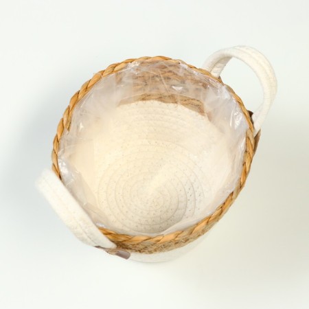 Wicker basket, rogoz, 19 x 12 x 14 cm-3