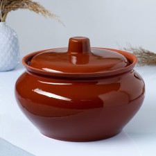 Brown fried, 3l, without handles