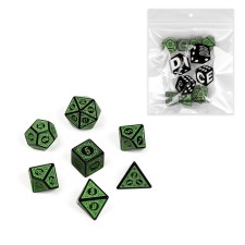 A set of cubes for D&D (Dungeons and Dragons, DND) 
