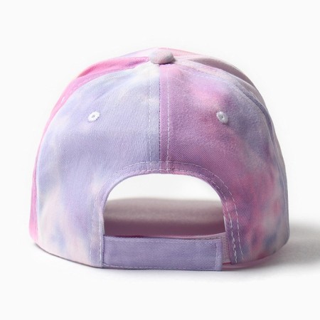 Women's cap Minaku "Tie-Dye", lilac color, rr 54-56-4